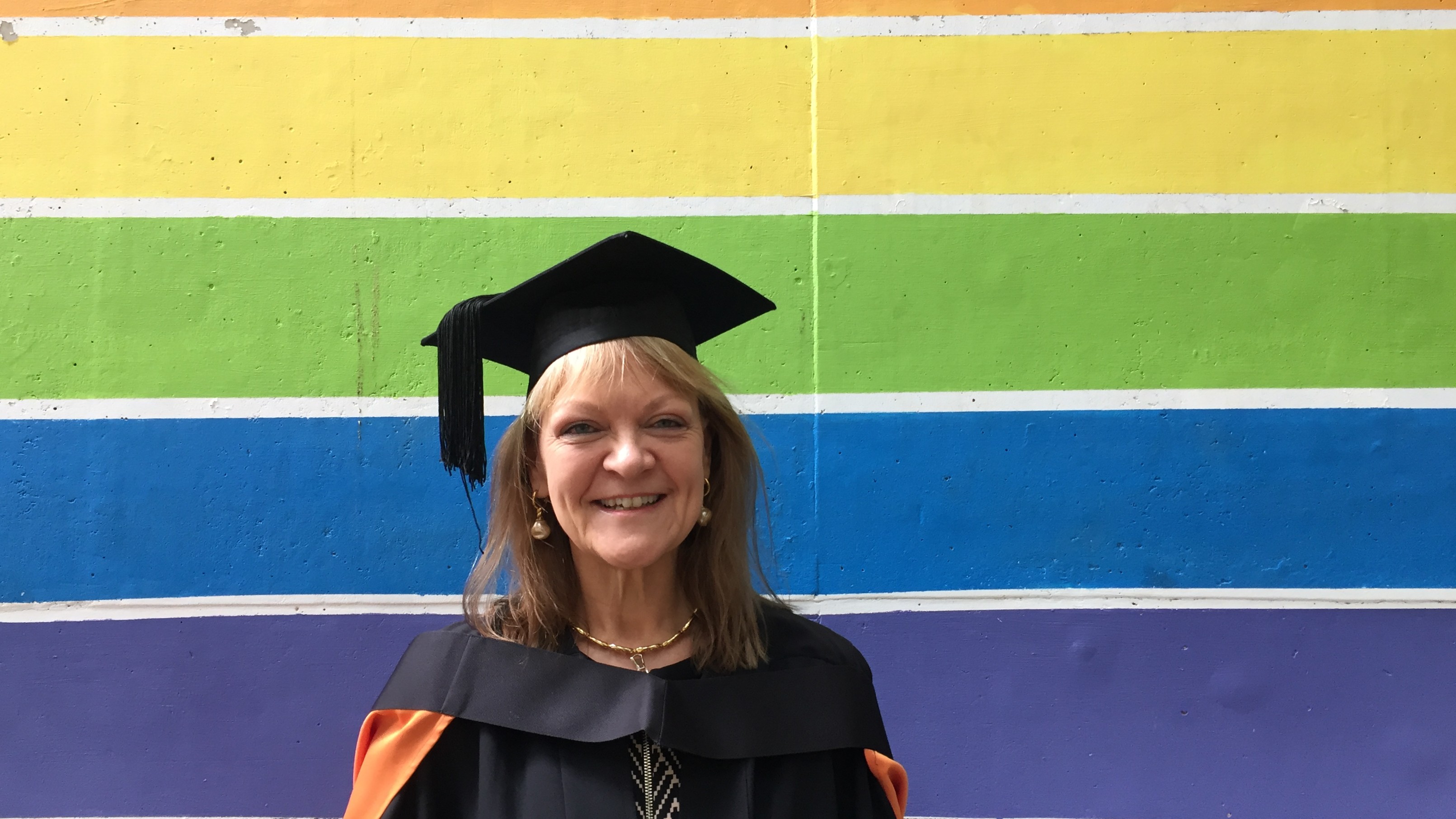 Ali Parry at her graduation in December 2022