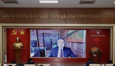 DDG Zhang at international workshop organised by the WCP Chair in Vietnam